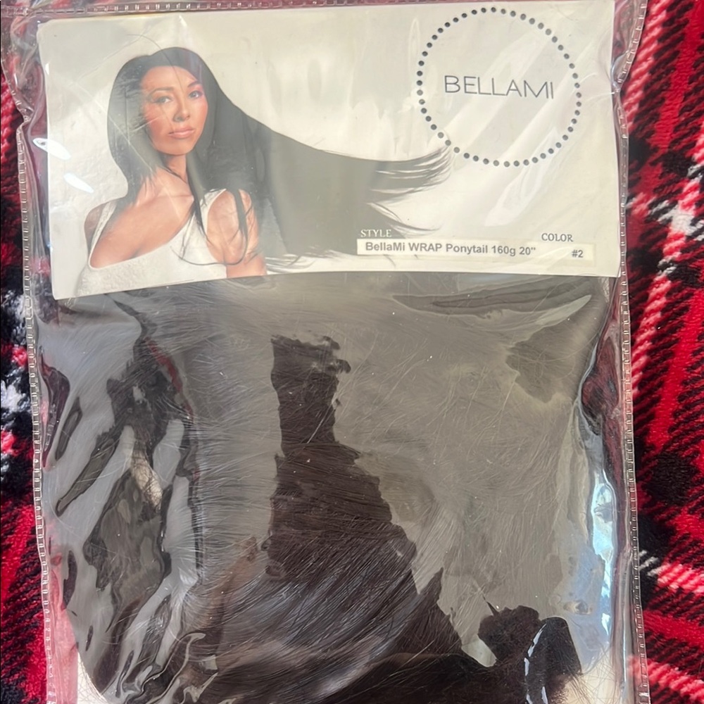 Bellami Brown Wrap Ponytail Hair Extension